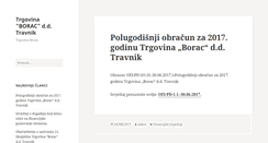 Desktop Screenshot of borac-trgovina.com