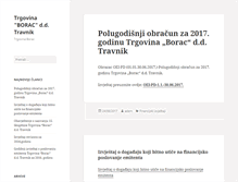 Tablet Screenshot of borac-trgovina.com